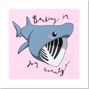 Basking in Your Beauty (Basking Shark) Posters and Art